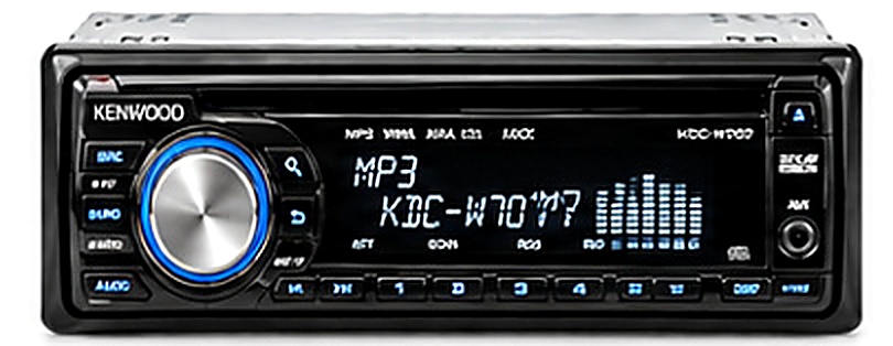 Kenwood KDC-W707 – Felújított fejegység