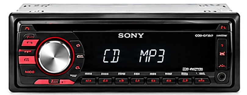 Sony CDX-GT300 – Felújított fejegység
